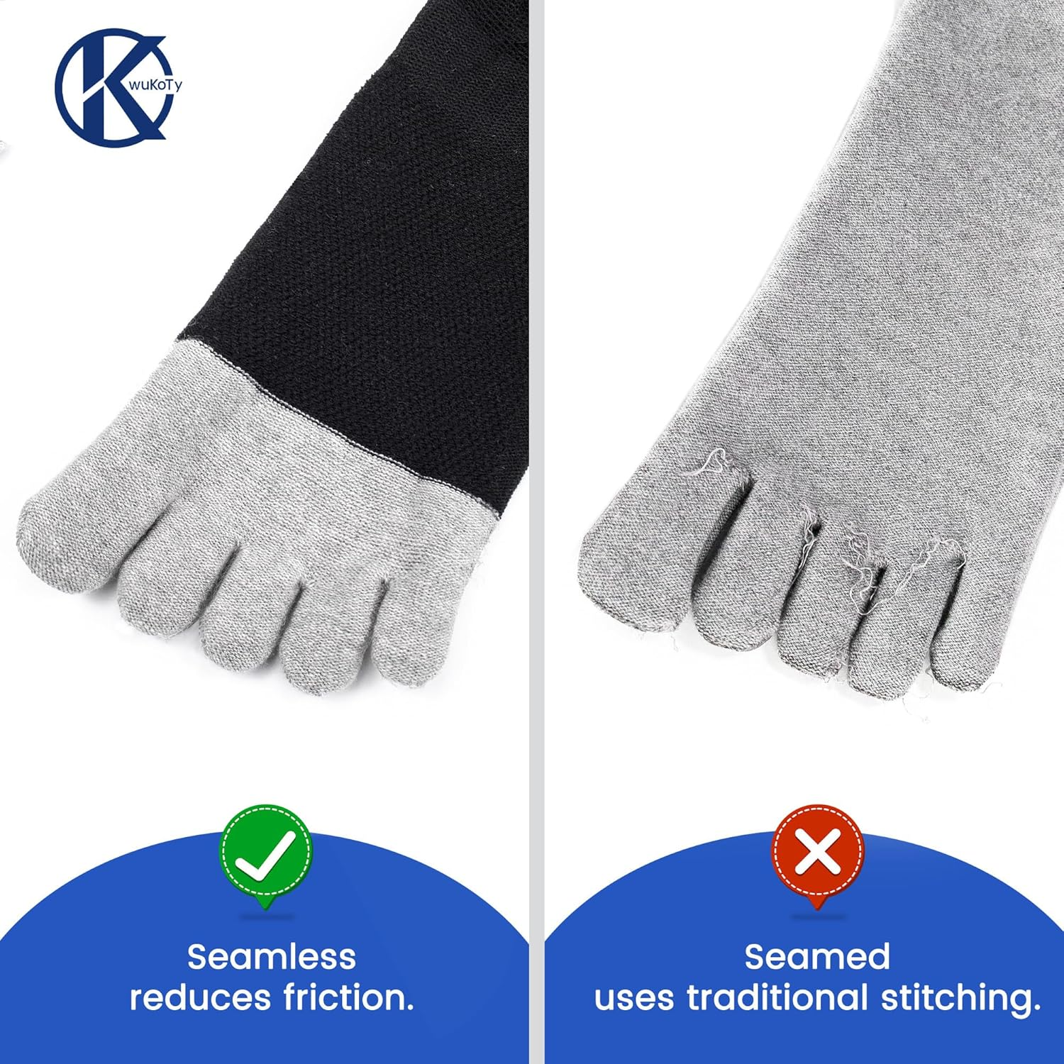 Diabetic Socks with Cushioned Sole | Combed Cotton | Non-Binding & Seamless | for Daily Wear & Sports | 3-Pack Ankle Height image number 6
