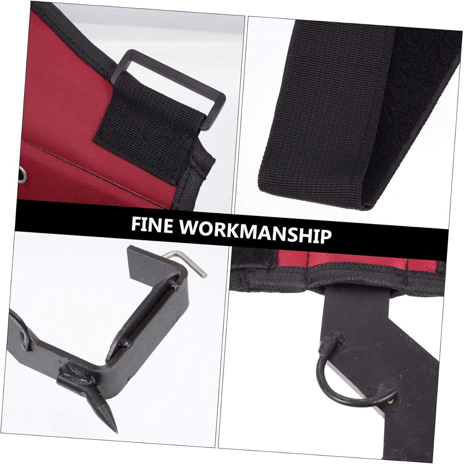 Anti-Skid Tree Climbing Gear One-Tooth Spike, Sturdy Iron Tree Climb Shoes for Outdoor Arborist Use, Sturdy Climbing Tool Suitable for Forest Work image number 6