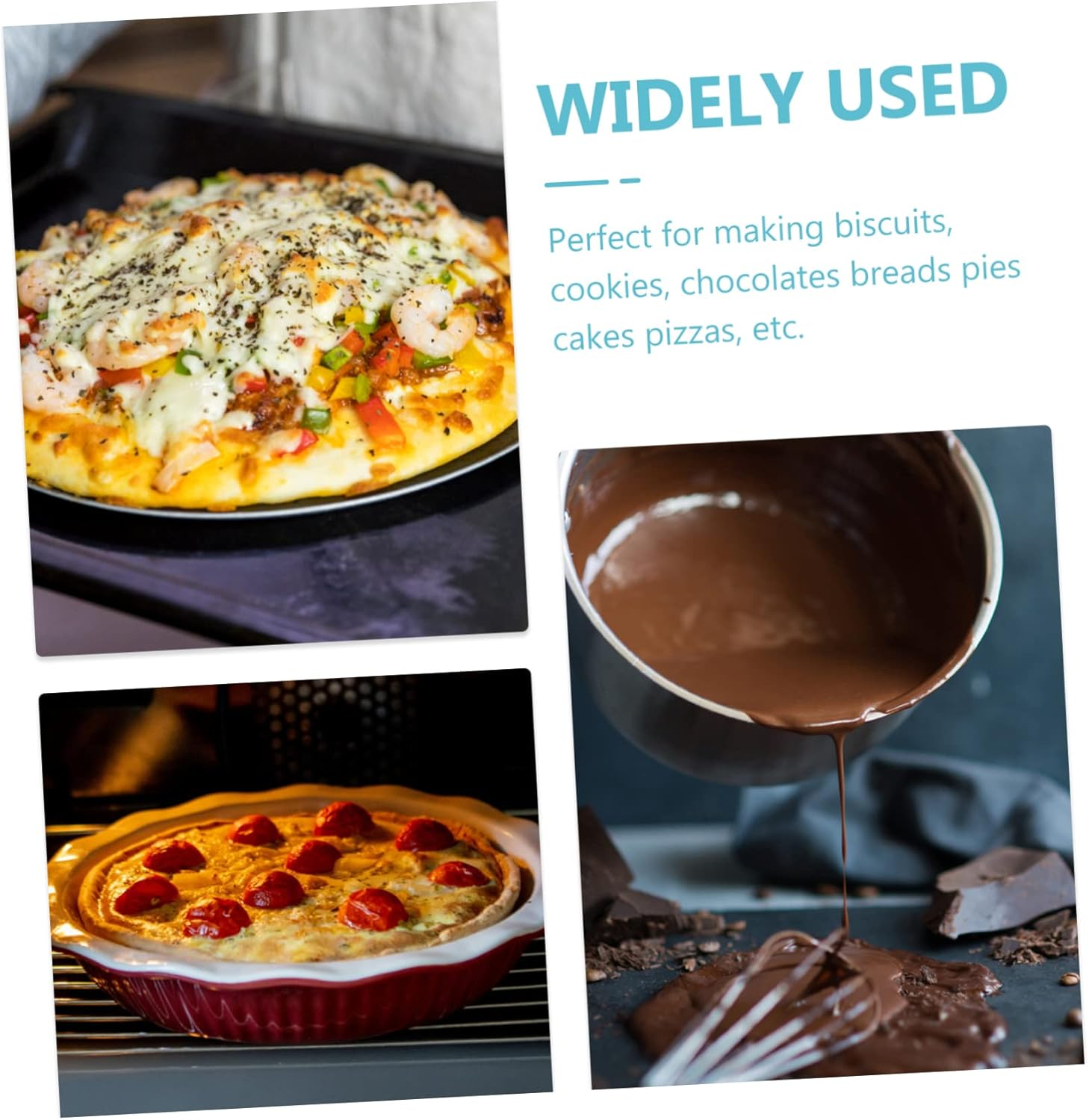 Alipis 3Pcs Tin Anti-Deformation Bake Even Strips Absorbent Thick Cake Strips Cake Pan Protector Wire Rod Cloth Tool Baking Tray Protection Strap Cloth Cake Pan Protection Strap, AUIA2U03XAYG7E5594019DSE3 image number 6