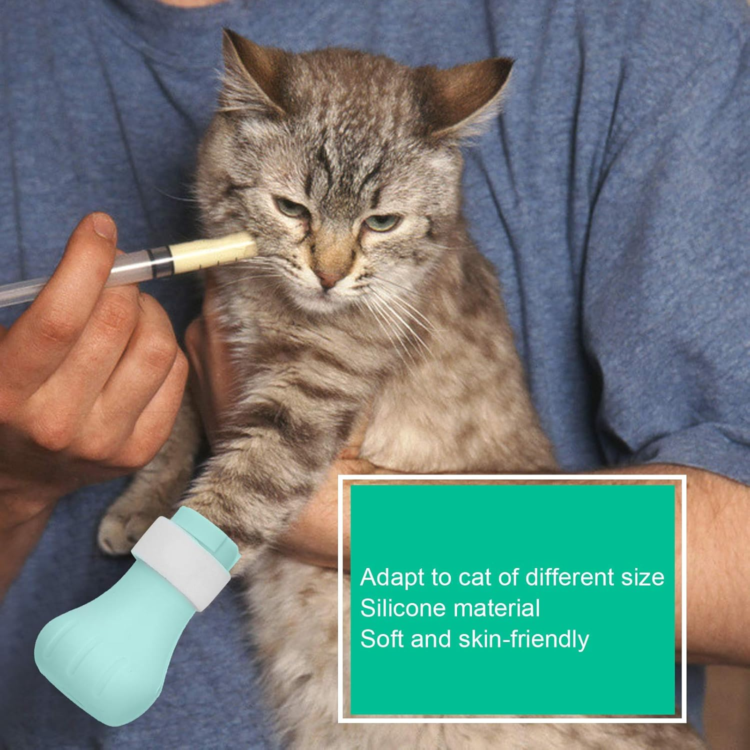 Silicone Cat Shoes, Silicone Cat Shoes, 7 X 4 Cm, Tightly Adjustable, Pack of 4 Cat Scratch-Resistant Boots, Cat Shoes Boots, Anti-Scratch Boots, for Cat Bathing, Hair Cutting (Green) image number 3