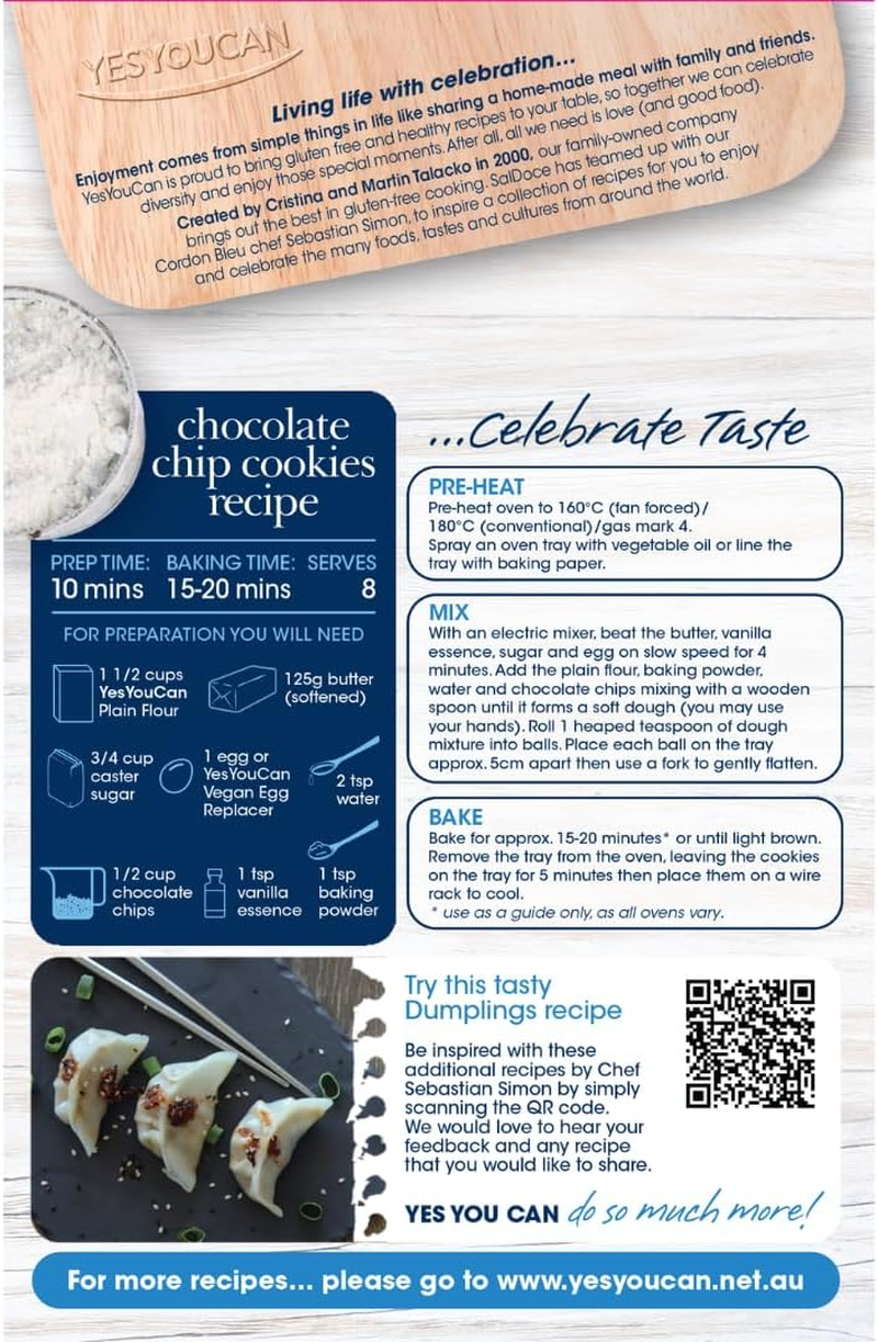 Gluten Free Plain Flour 6X500G image number 4