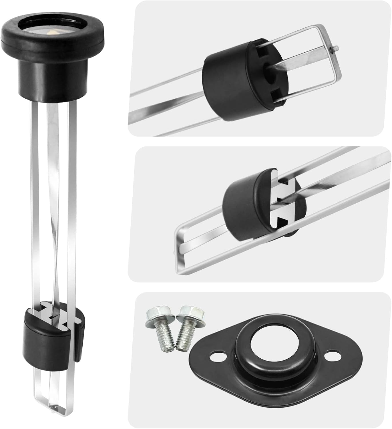 Fuel Gauge Gas Cap for Honda Rancher 350 Rancher 400 Rubicon 500 17504-HN5-671 image number 3