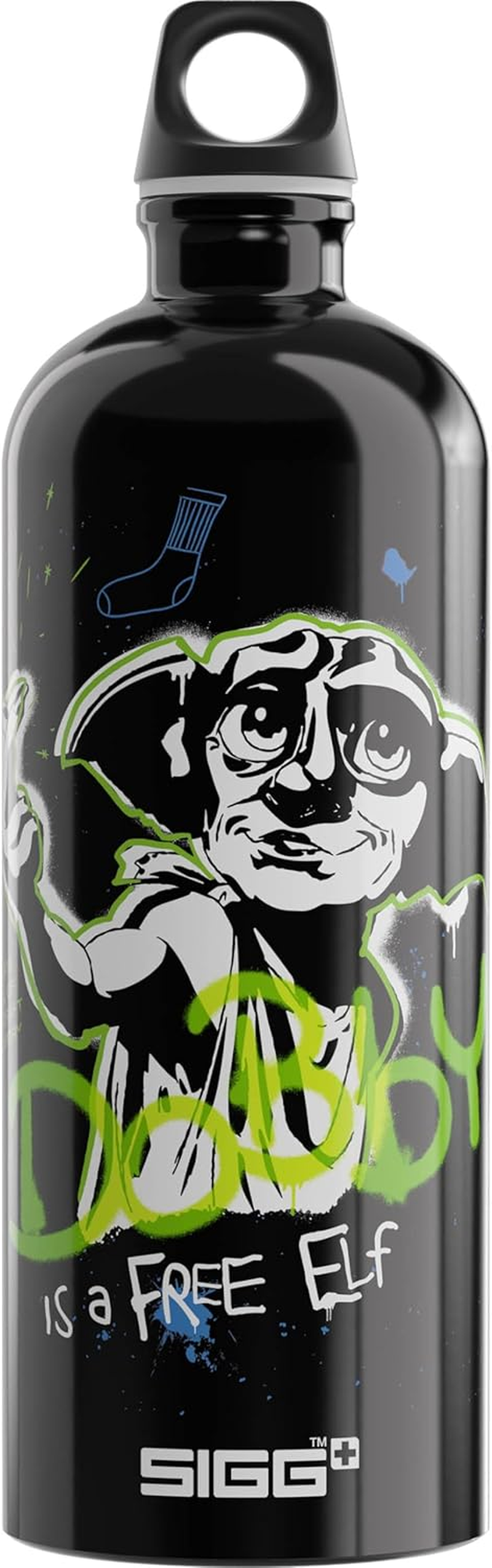 SIGG - Aluminium Water Bottle - Traveller Batman Guardian - Climate Neutral Certified - Suitable for Carbonated Drinks - Leak-Proof - Feather-Light - Bpa-Free - Outdoor - Grey - 1L