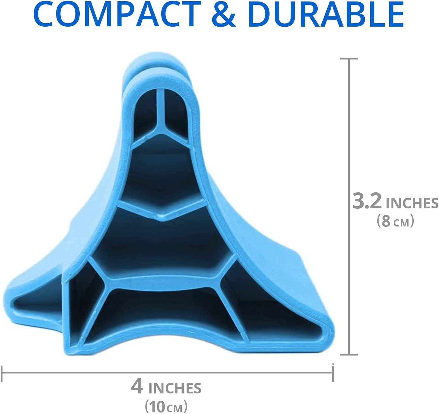 Occipital Release Tool, Portable Cervical Vertebra Suboccipital Release Device, Handheld Deep Muscle Trigger Acupressure Point Massager, Pain Relief for Headache Migraine Neck Shoulders Back (Blue) image number 1