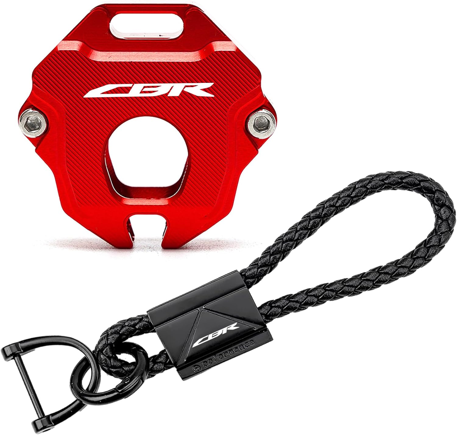 Fit for Honda CBR 600RR CBR1000RR CB500F 500X CB 650R CBR500R CBR250RR CB1100 CNC Motorcycle Key Case Cover Keyring image number 6