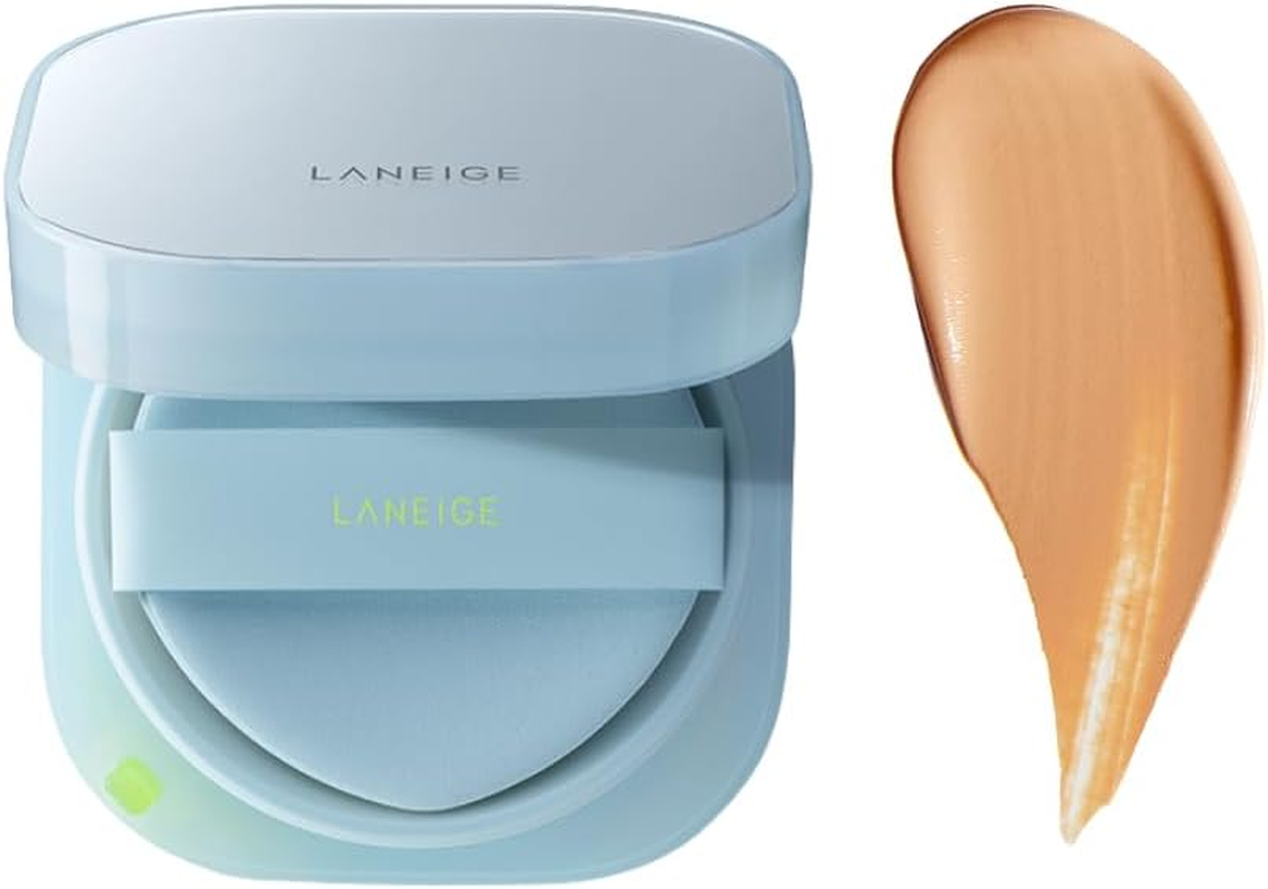 NEO Cushion Mewy15G (No Refill Included), 7 Shades Available, Semi-Matte Foundation Cushion for Laneige (23N Natural Sand) image number 1