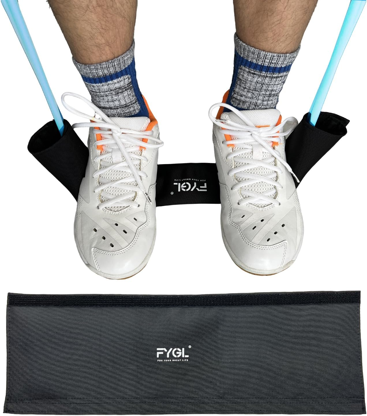 Resistance Bands Protective Sleeve Cover - Nylon Exercise Band Protector for Ground, Concrete & Sharp Edges | Easy Slip-On Design & Portable Accessory for Home Gym, Outdoor Workouts (Men & Women) image number 2