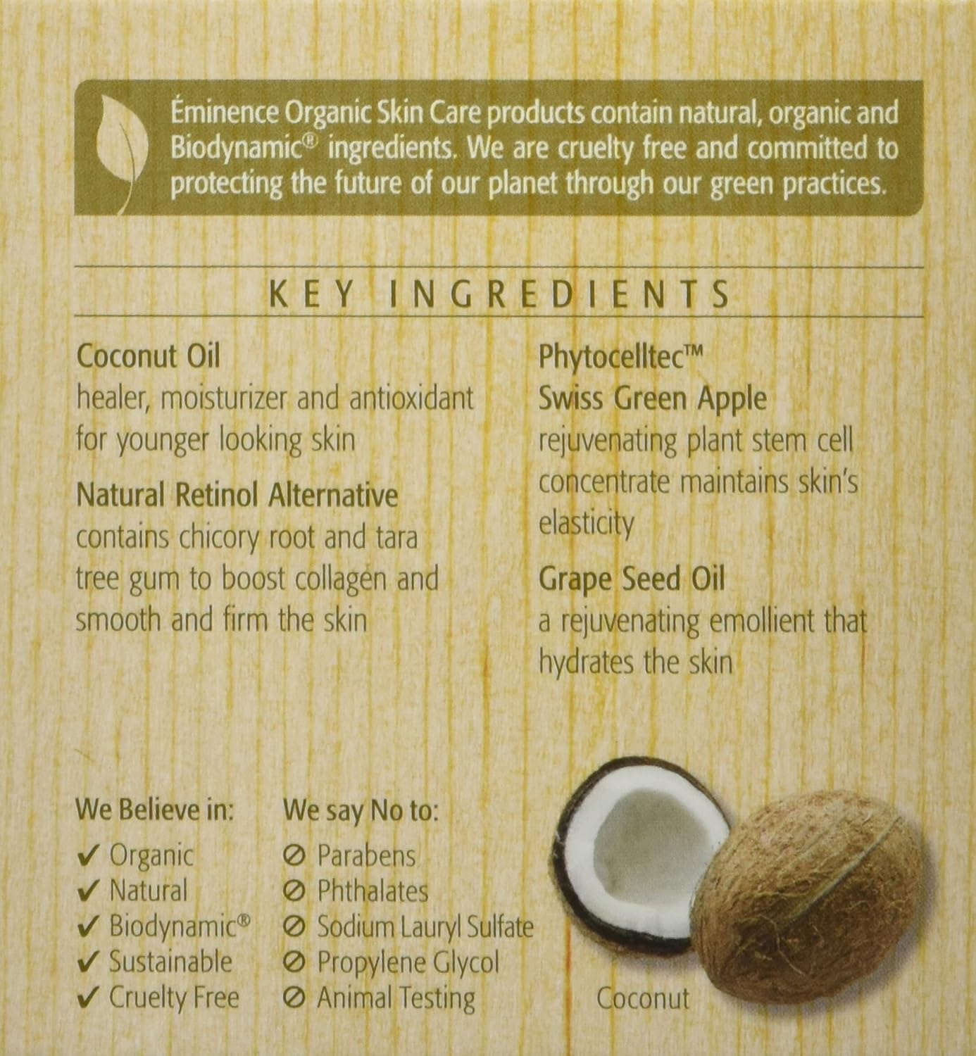 Eminence Coconut Age Corrective Moisturizer, 2 Ounce image number 5