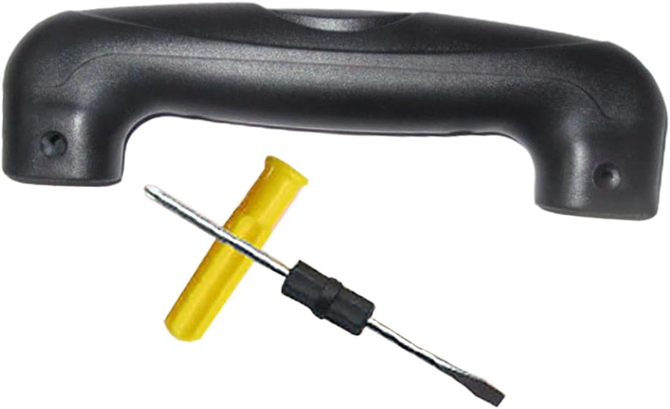 Hellery Luggage Suitcase Handle, Luggage Case Handle, with Screwdriver Suitcase Pull Handle