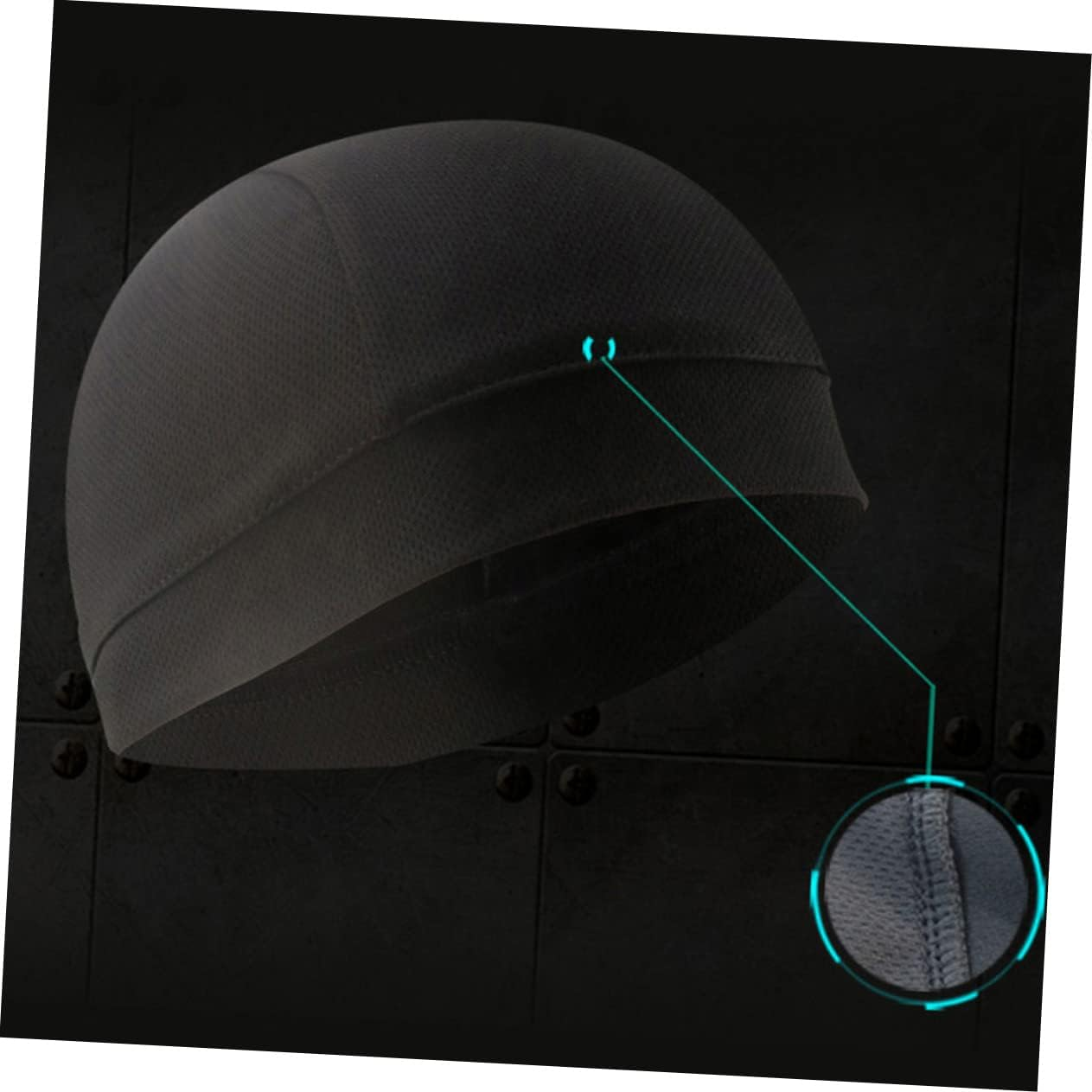 VALICLUD Cycling Linning Cap Hat Liners for Sweat Arm Warmers Thermal Cycling Cap Women Football Helmet Sweat Liner Bike Helmet Men Hat Sweat Liner Seat Sweat Wicking Cycling Inner Cap - Assorted Color image number 3