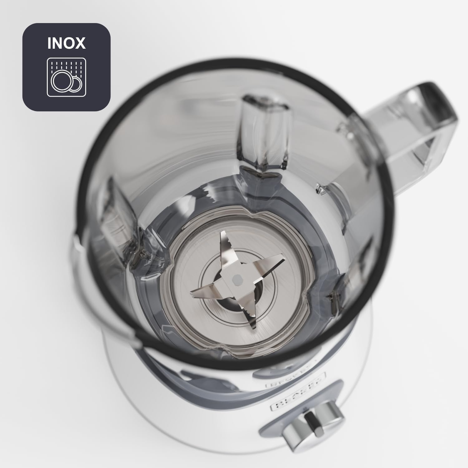 Black+Decker &ndash; Blender BXJB1002E 1000W | Glass Jug 1.5L | 4-Blade Stainless Steel Blades | Ice Crush Repeller Function | 2 Speeds + Pulse | Dishwasher Safe | Safety System image number 1