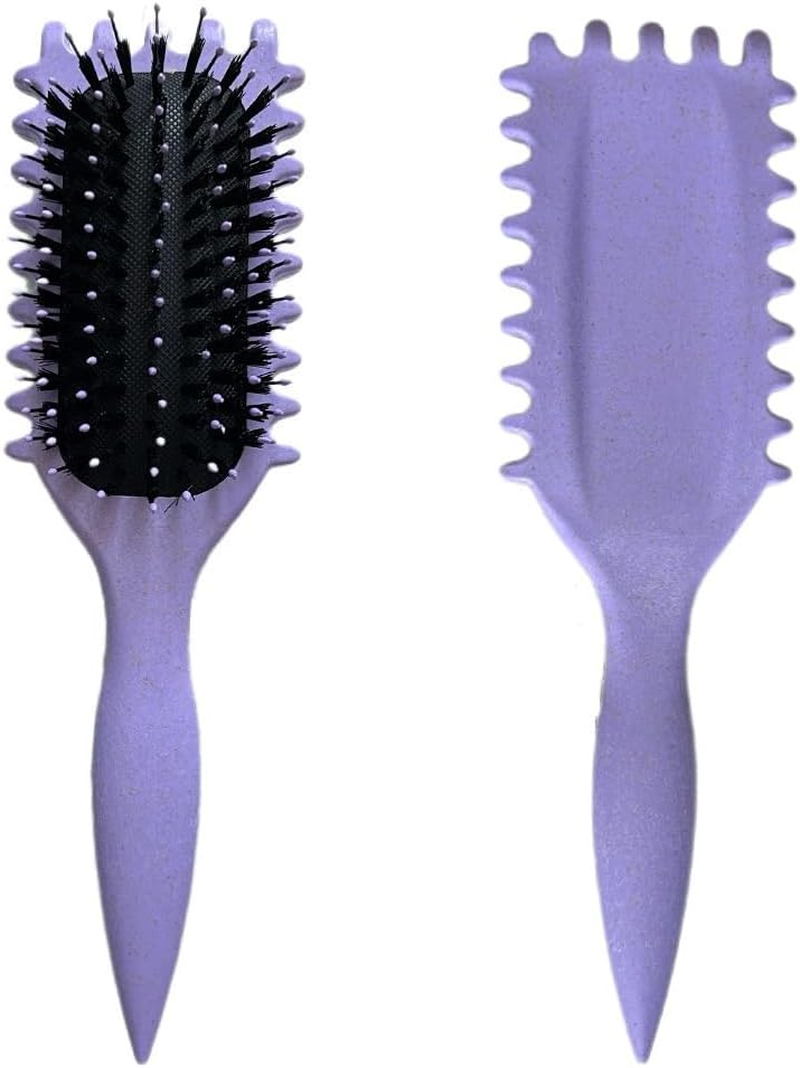 Norhogo Curl Definition Brush, Multifunction Curling Brush, Curl Head Brush for Combing, Reduce Pull And image number 2