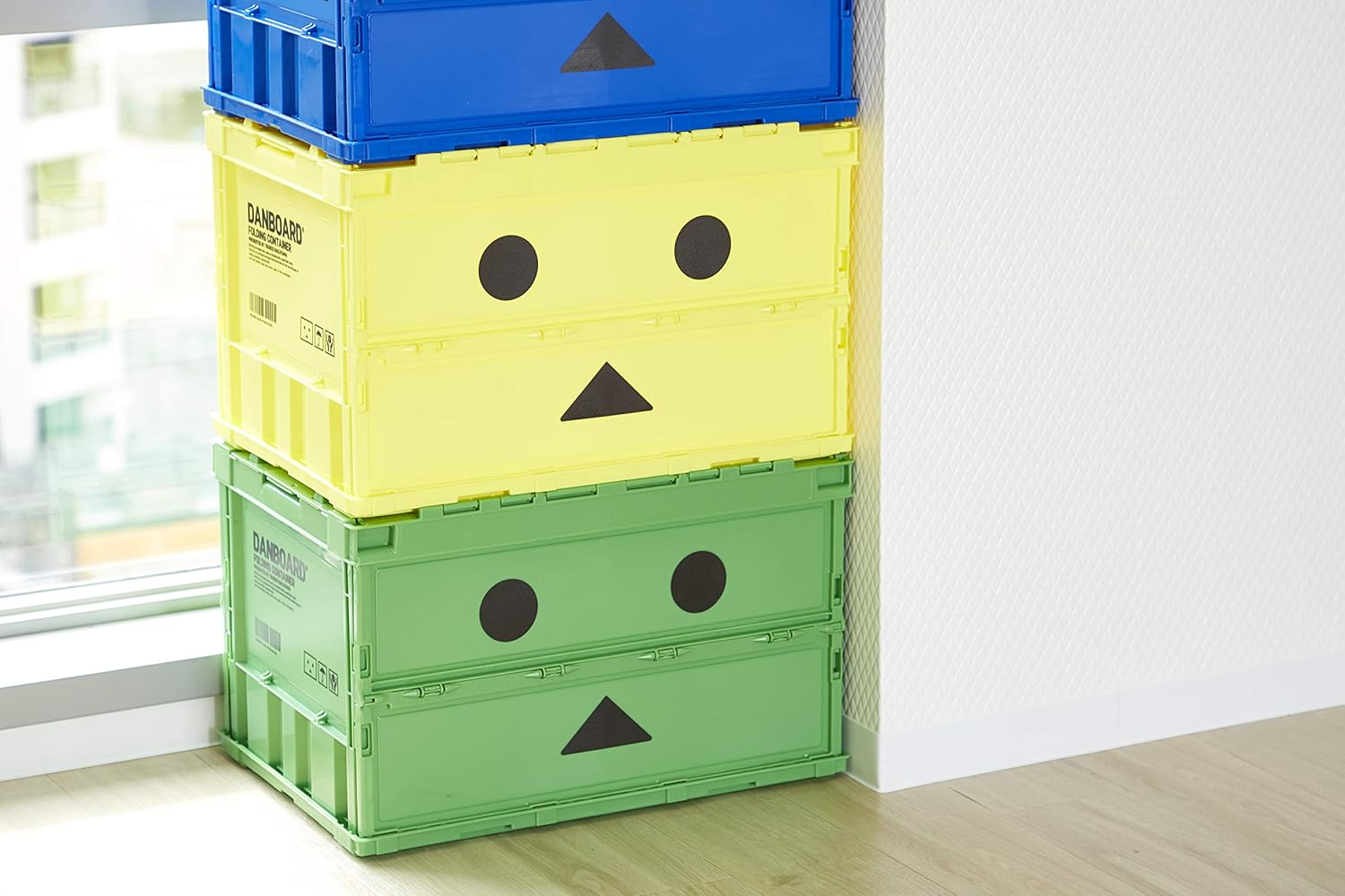 Trusco Nakayama (TRUSCO) TRC50BADNBGN Thin Folding Container with Lock Lid, Green Storage Case, Storage Box image number 6