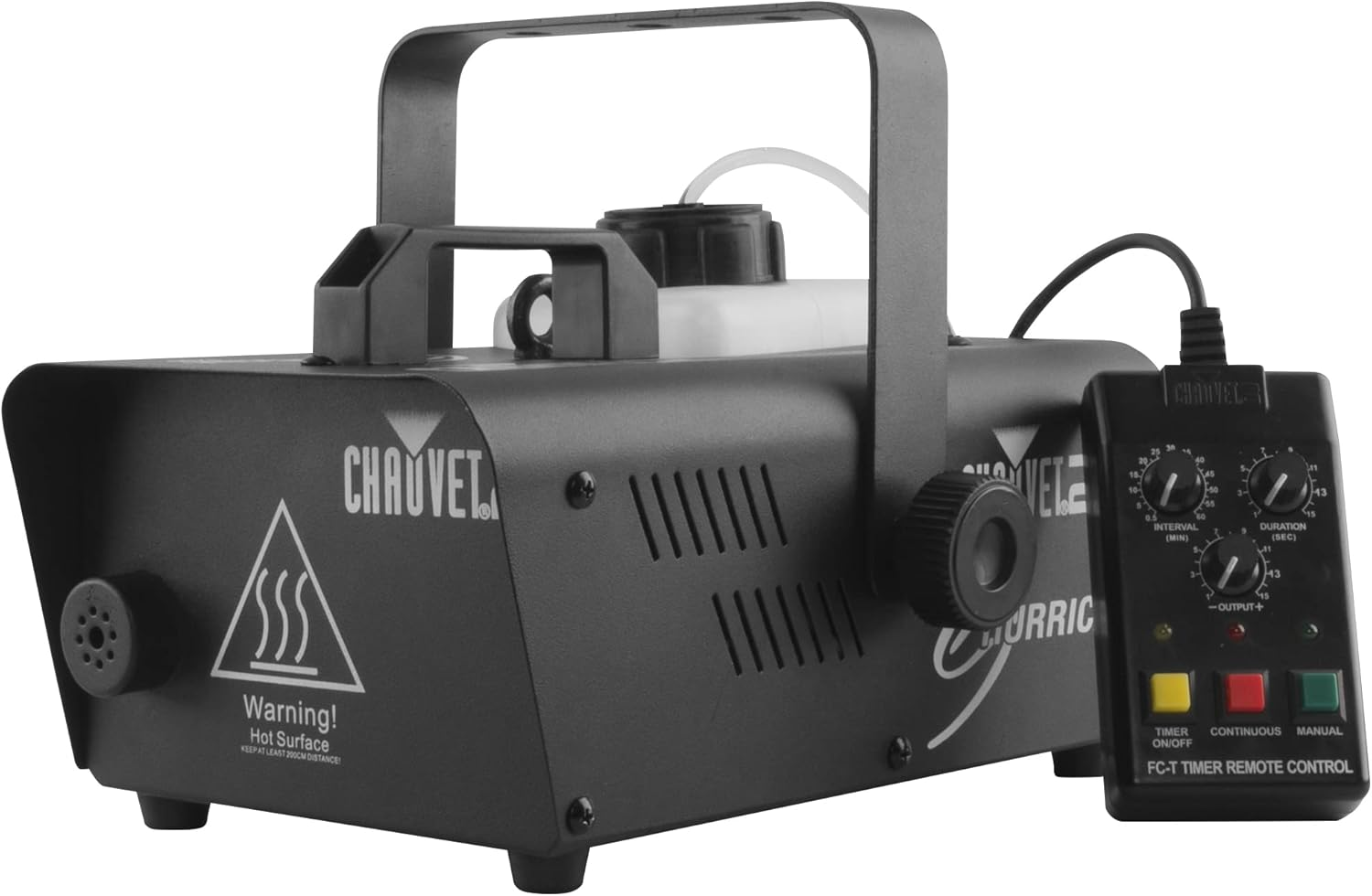 Chauvet DJ Hurricane 1200 Fog Smoke Mist Machine Fogger 1180W Wireless Timer Remote Party Club