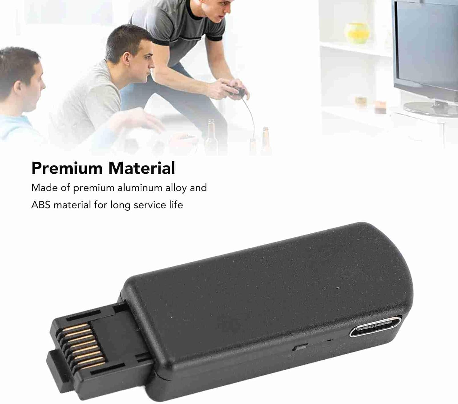 Tool a USB Adapter for FW 9.0-11.0, Black Aluminium Alloy Design, Ethernet Port, Plug and Play Compatible System with Manual image number 2