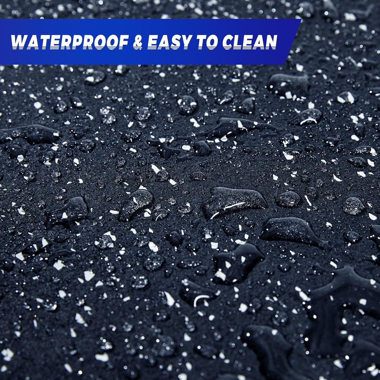 2CM Extra Thick Exercise Equipment Mats, 12 Pcs 60X60Cm Rubber Top with High Density EVA Foam, Large Interlocking Puzzle Floor Protection Mat for Home Gym, Heavy Weight Workout image number 2