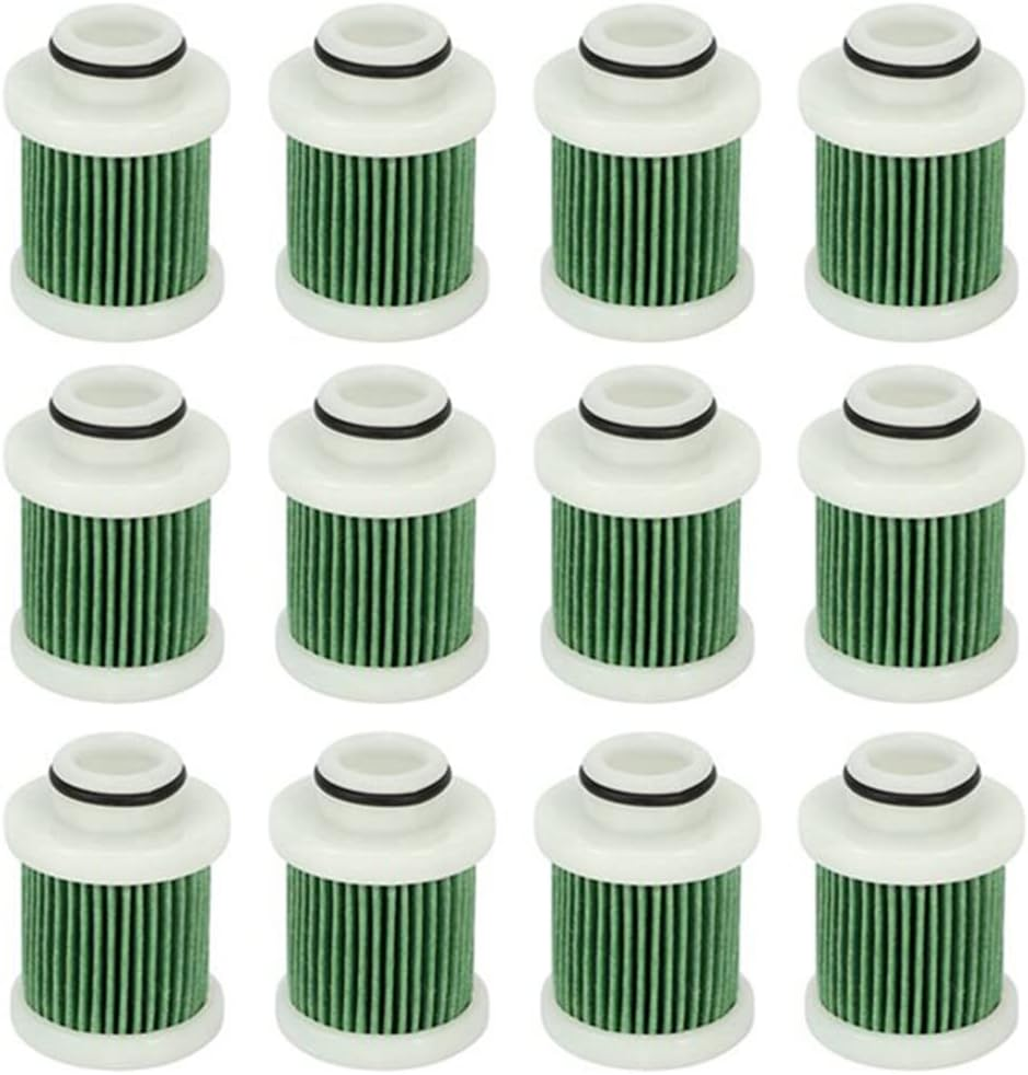 12Pcs 40-115Hp 4-Stroke Filter for F40A F50 T50 F60 T60 Engine Marine Outboard Filter 6D8-WS24A-00 image number 1