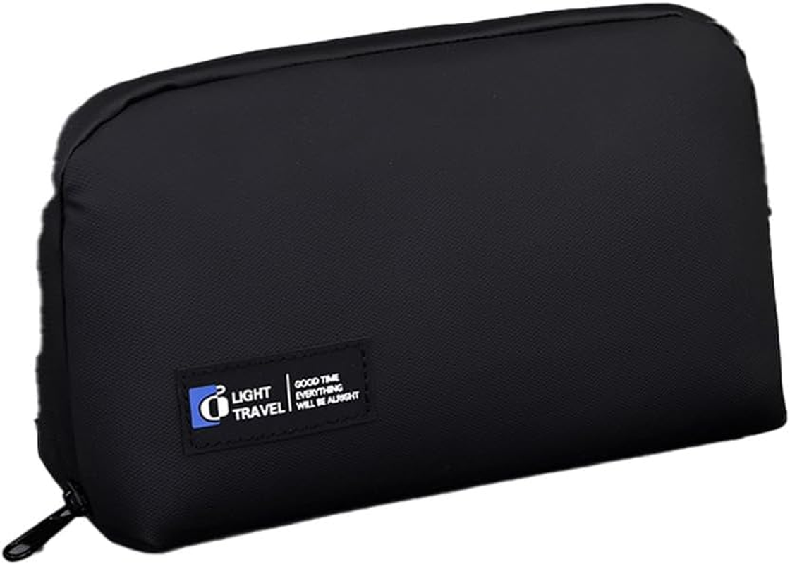 LUCORAL STASH Electronics Travel Organiser: Tech Organiser Cable Organiser Bag for Power Cords Power Bank Earbuds Hard Drives Memory Cards Laptop Adapter Mouse Tech Bag Tech Pouch