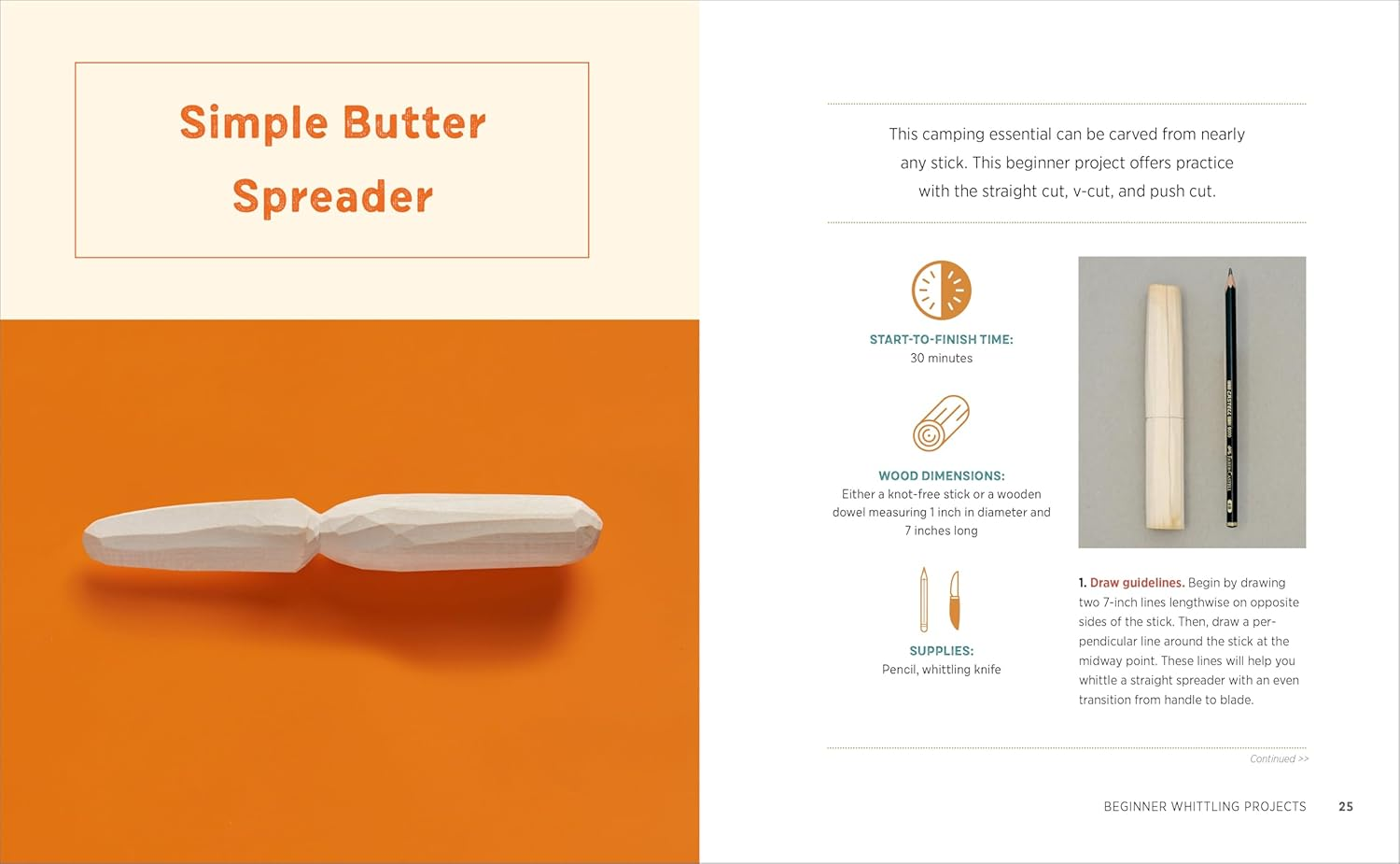 Whittling for Beginners: Step-By-Step Projects to Carve from Wood image number 2