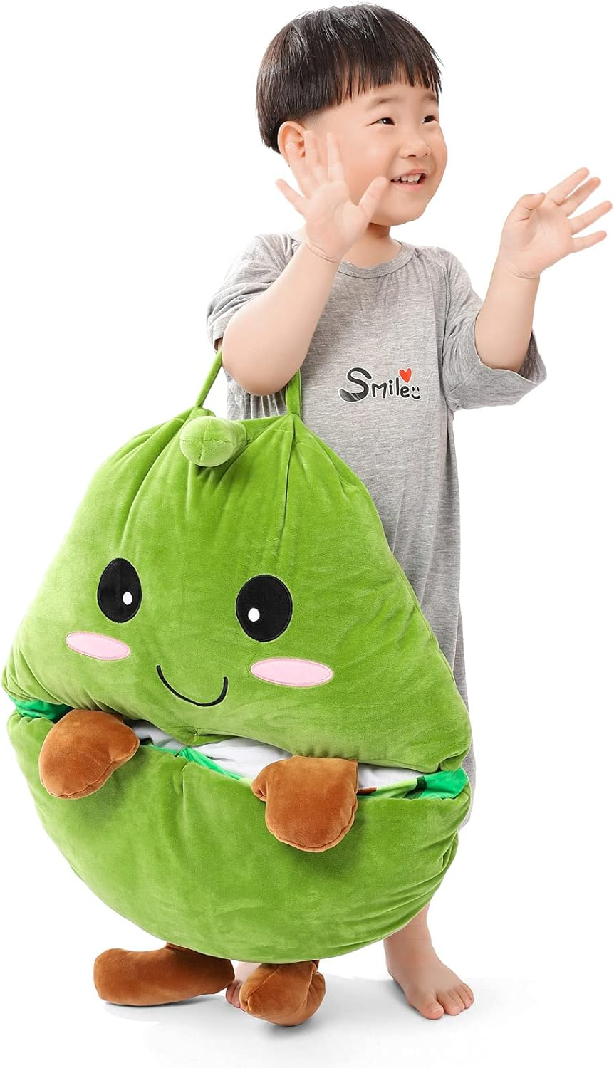 Kids Sleeping Bag with Pillow Toddler Fluffy Sherpa Winter Blanket Camping Sleeping Bags for Boys or Girls image number 4