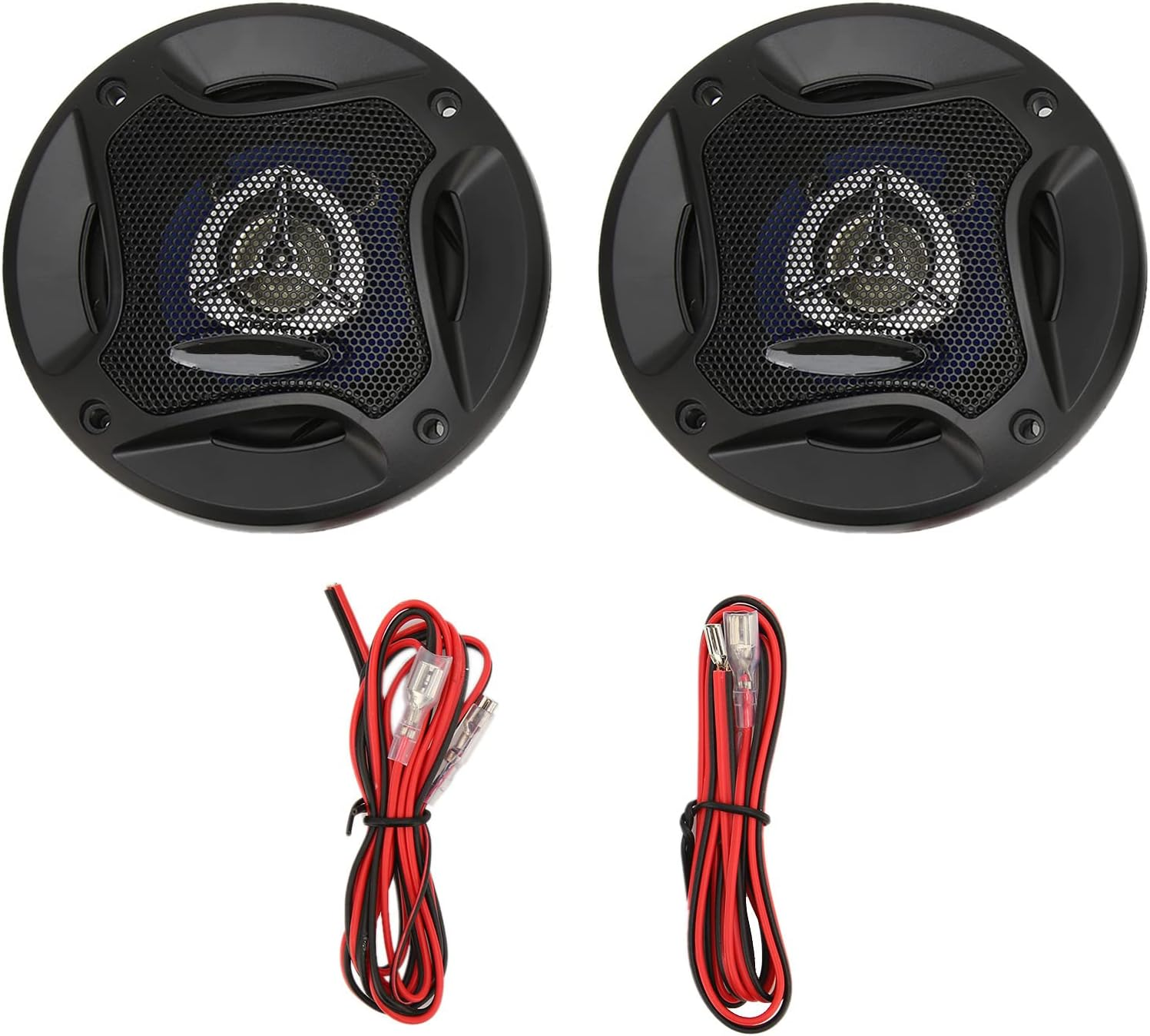 Coaxial Car Speakers, 2 Pcs 4In 280W Full Frequency Bass Car Speakers, 4 Ohm Coaxial Car Modified Stereo Speakers Loudspeakers, Hifi Sound Full Range Frequency Sensitivity Power image number 5