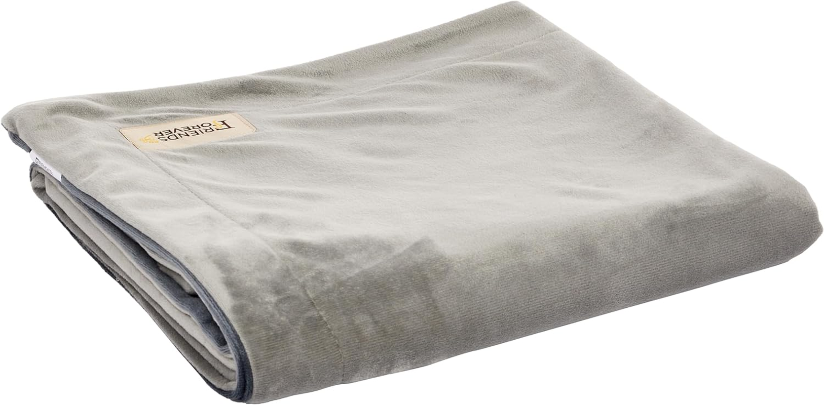 Friends Forever Durable Dog Blanket for Couch Protection, Two Tone Reversible Pet Hair Resistant Blanket for Dogs Cats Bed Kennel Crate Car Seat - Soft Velvet, Warm Fleece, Bailey 53" X 42" image number 3