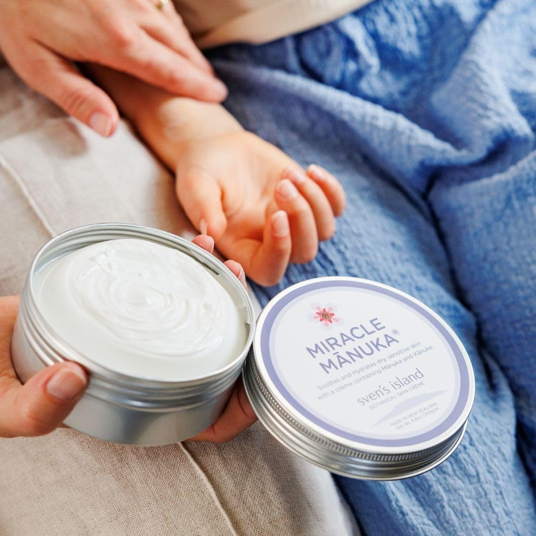 Miracle Manuka Cream &ndash; Natural, Steroid-Free Moisturiser for Sensitive & Dry Skin, Safe for Babies & Adults, Made in New Zealand (100G) image number 4