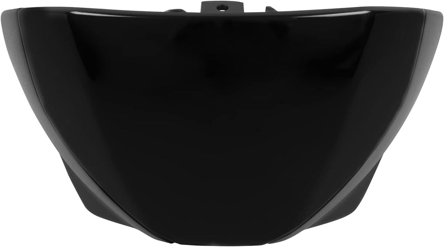 TAZGANTAX Motorcycle Upper Front Fairing Cowl Headight Wind Shield Front Mask Nose Shield Cowl Compatible with Tri-Umph Trident 660 Trident660 Trident-660 Accessories 2021 2022 2023 (Black) - Black image number 3