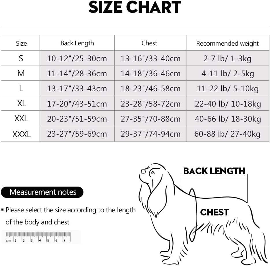 Dog Recovery Suit Abdominal Wound Protector Puppy Medical Surgical Clothes Post-Operative Vest Pet after Surgery Wear Substitute E-Collar & Cone - Grey, L image number 2