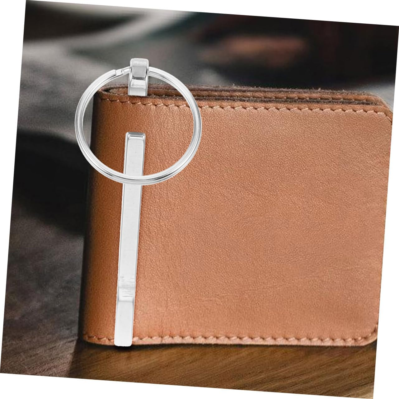 WOONEKY Stainless Steel Waist Clip Money Clip Multifunctional Compact Lightweight Outdoor for Cash and Keys image number 1