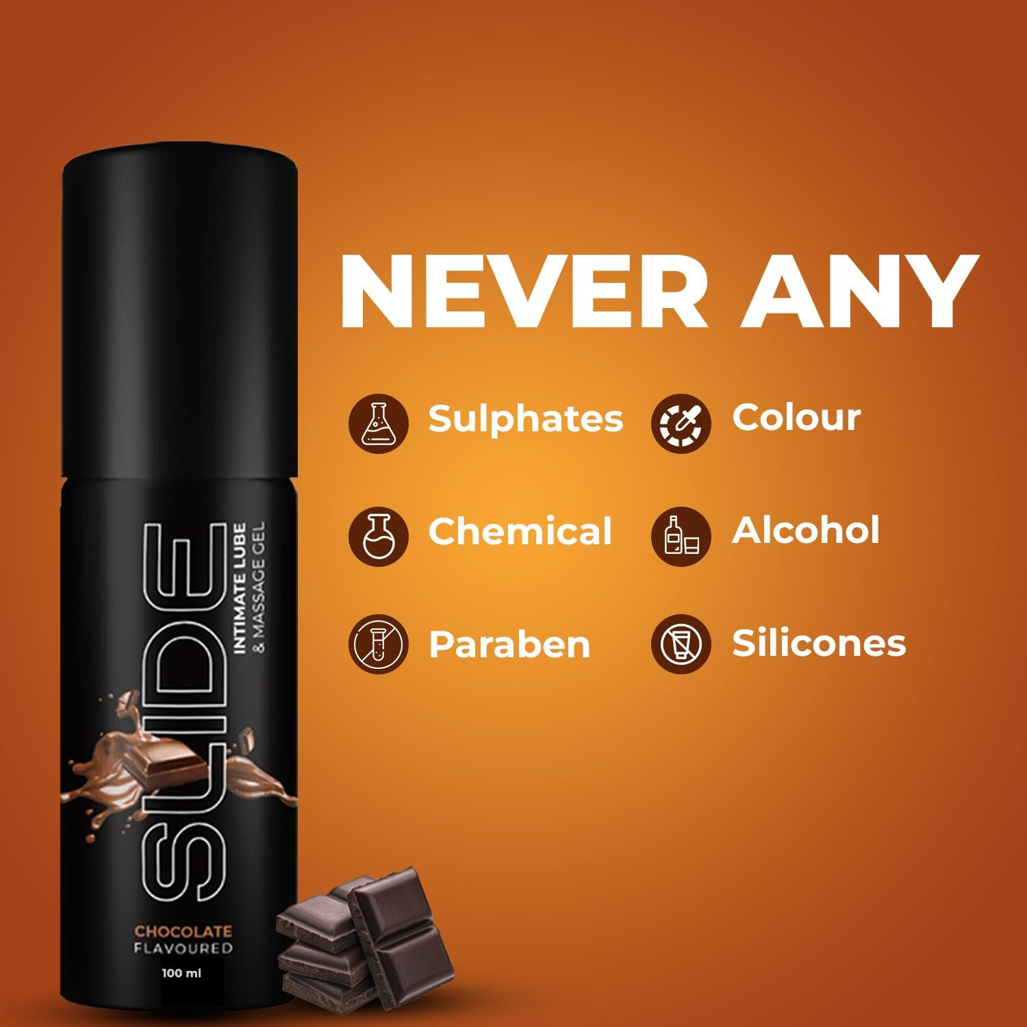 Nottyboy Chocolate Flavoured Lube Personal Lubricant 100Ml image number 2