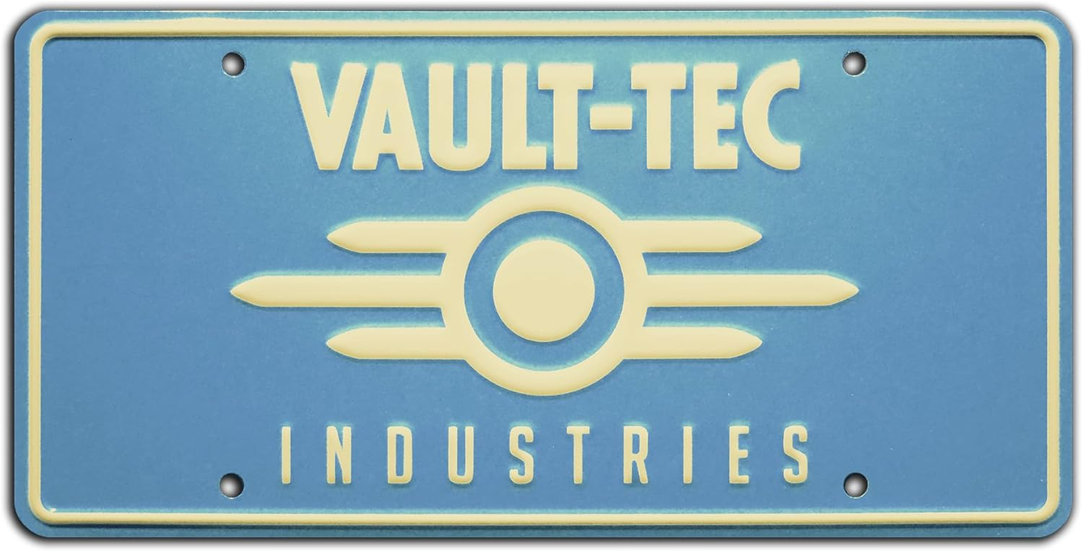 Fallout | Vault-Tec | Metal Stamped License Plate image number 5
