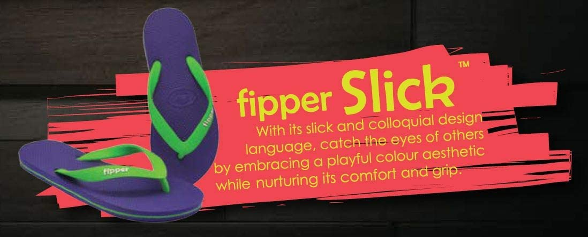 Fipper Slick Mens Rubber Thongs Black UK12 US13