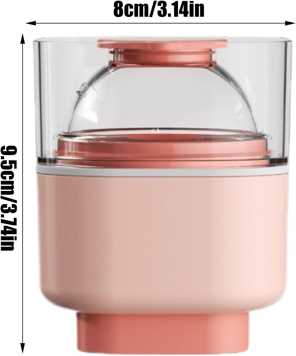 Circle Ice Cubes Mold - Silicone Large Whiskey Ice Cubes Mold,Kitchen Gadgets for Food Candy Whiskey Beverage Coffee Bar Cocktails Parties Camping Drinking image number 5