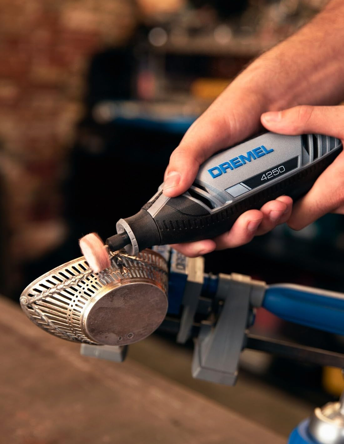 Dremel 4250 Rotary Tool 175W Multi Tool Set with 35 Accessories, 175W Motor with Constant Electronics, Variable Speed 5,000-35,000 RPM image number 5