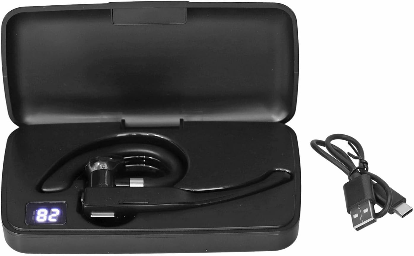 Lvifloae YYK 525 Business Bluetooth Headset Wireless over Earphones with Microphone and LED Power Indicator