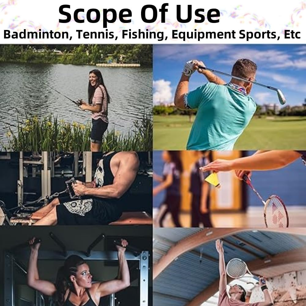 Fabselection 5 X Anti-Slip Tennis Badminton Squash Racquet over Grip Tape Overgrip Sweatband image number 4