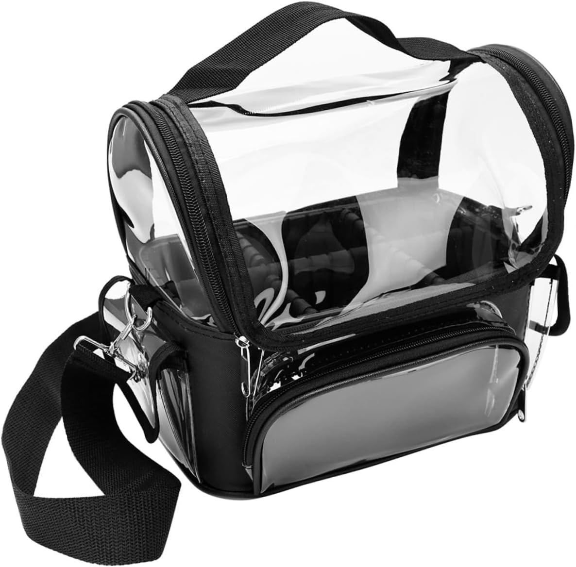 OATIPHO Tool Box Bag Large Capacity Makeup Case for Hairstylist Barber Travel Bag Zipper Organizer for Hair Tools and Supplies for Travel Organiser