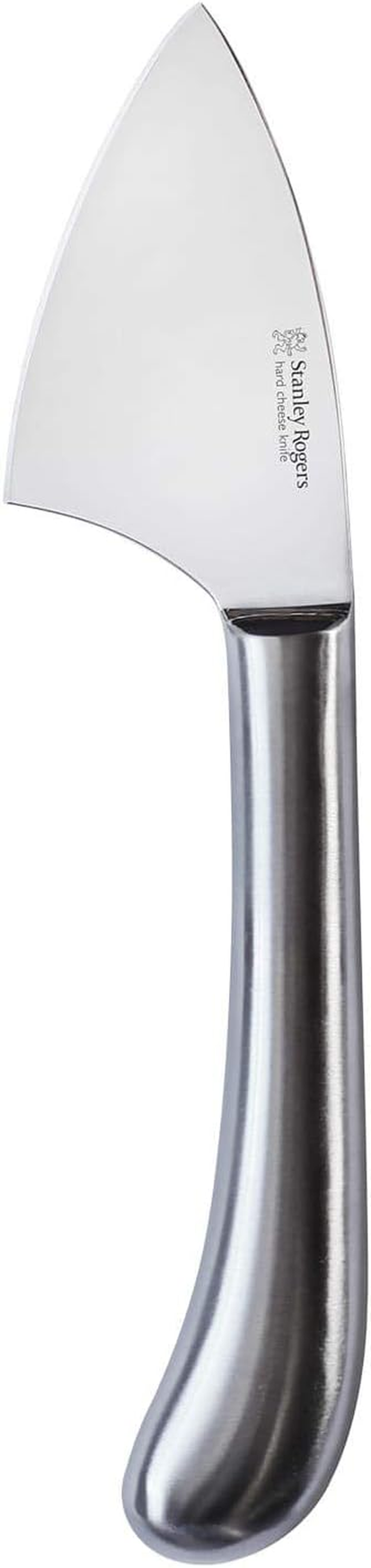 Stanley Rogers Pistol Grip Stainless Steel 3 Piece Cheese Knife Set with Soft and Hard Cheese Knives and Spreader in Gift Box, Satin Handle and Mirror Polished Blades image number 2