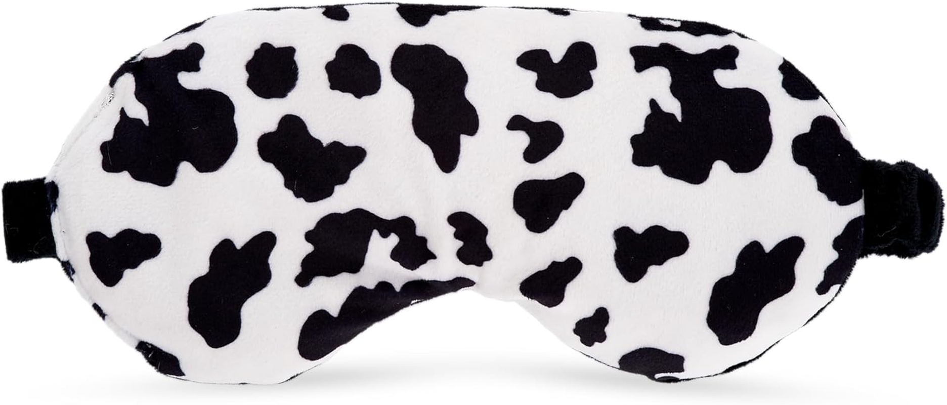 Level Deep Therapy Lavender Weighted Wheat Eye Masks - Microwaveable & Freezable - Soothing Heat Masks - Pain & Stress Relief - Migraines, Anxiety & Tension - Cow Print image number 4