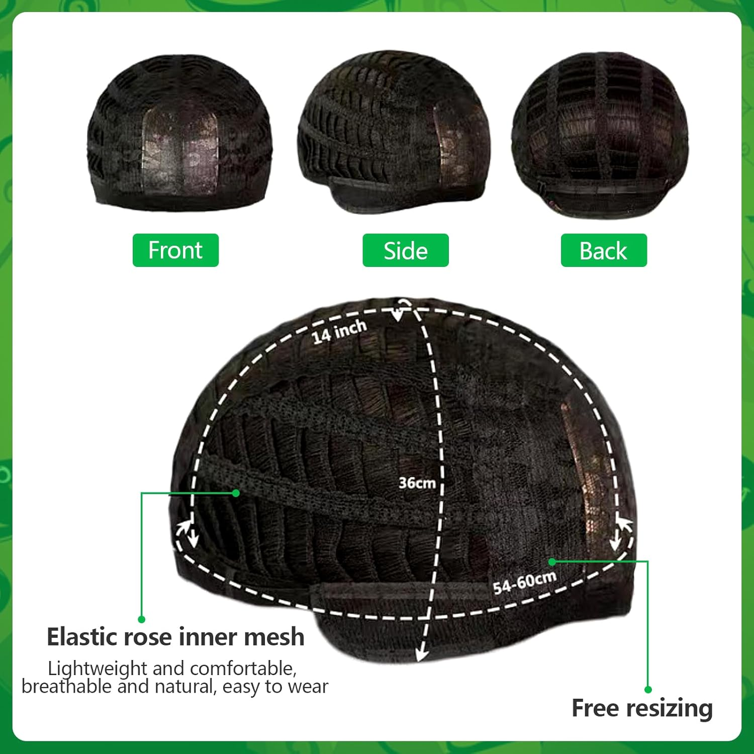 Short Green Wig, Green Wigs with Green False Eyelashes, Purple Scarf and Earrings, Women'S Green Wig Short, Disgust Anime Cosplay Wigs for Halloween Costume Carnival Theme Party image number 5