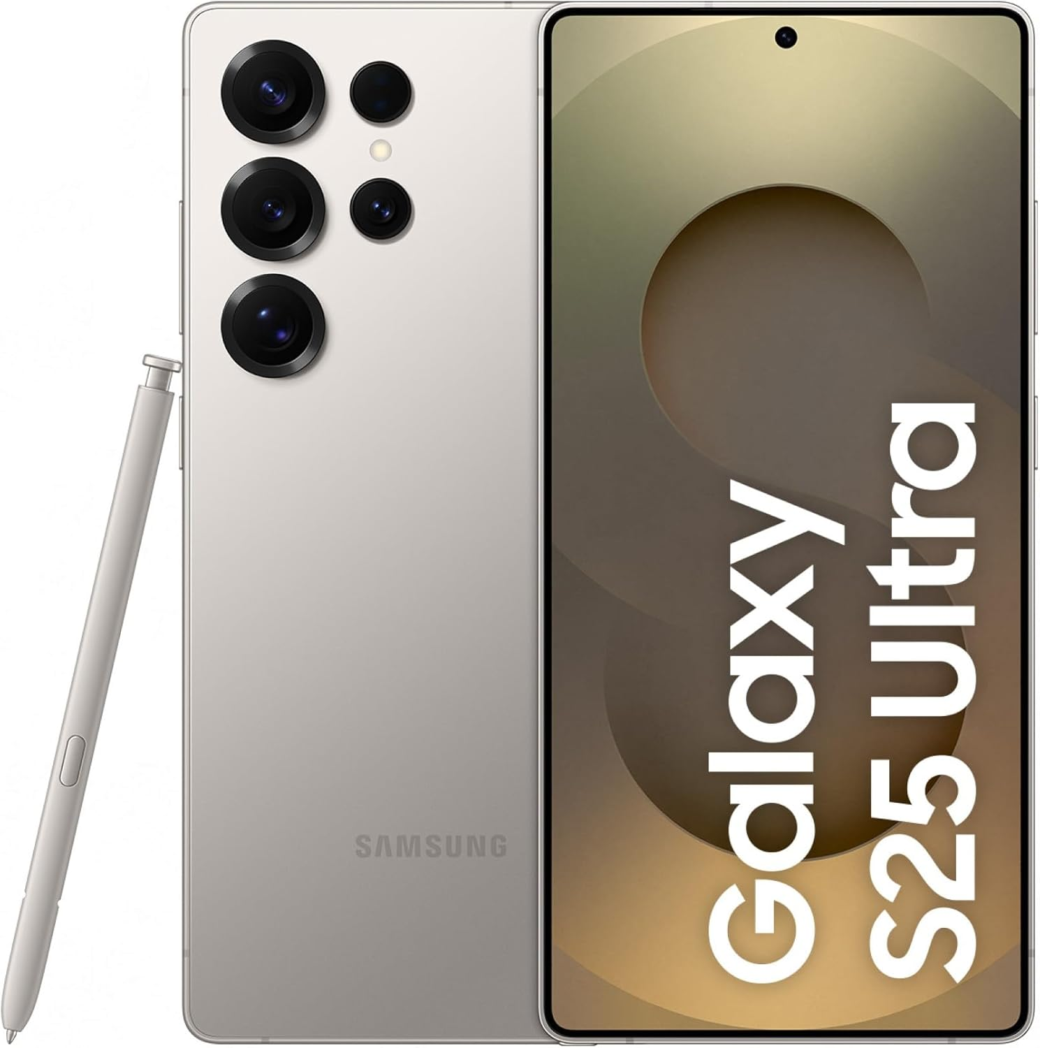 Samsung Galaxy S25 Ultra 5G AI Smartphone (Titanium Black, 12GB RAM, 256GB Storage), 200MP Camera, S Pen Included, Long Battery Life