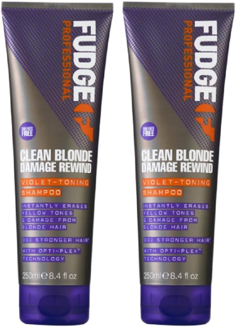 Fudge Clean Blonde Damage Rewind Shampoo 250Ml