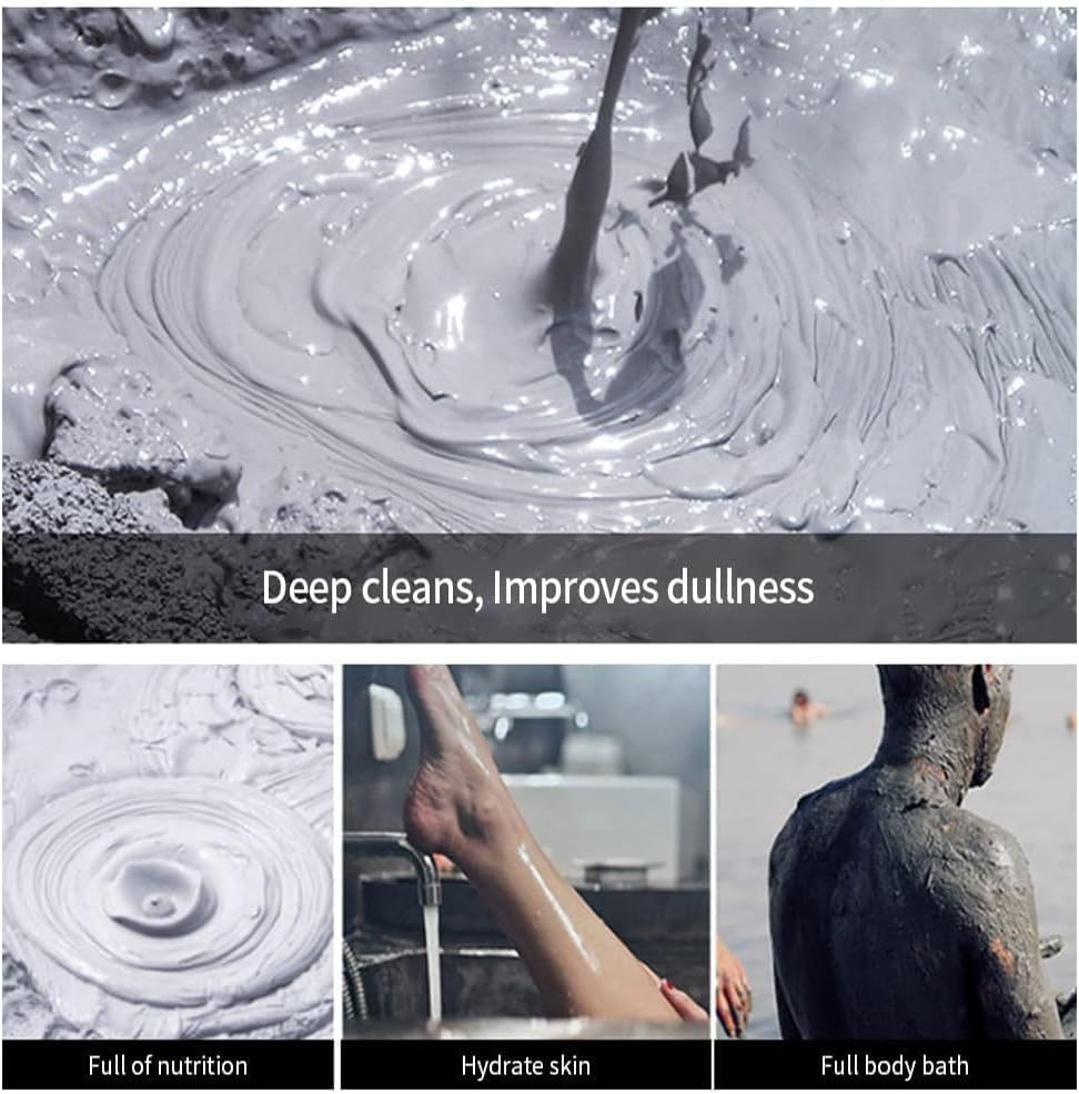 Volcanic Mud Body Wash,Volcanic Mud Shower Gel-Volcano Body Wash,Deep Clean Exfoliating Moisturizing Body Lotion - 1Pcs image number 3