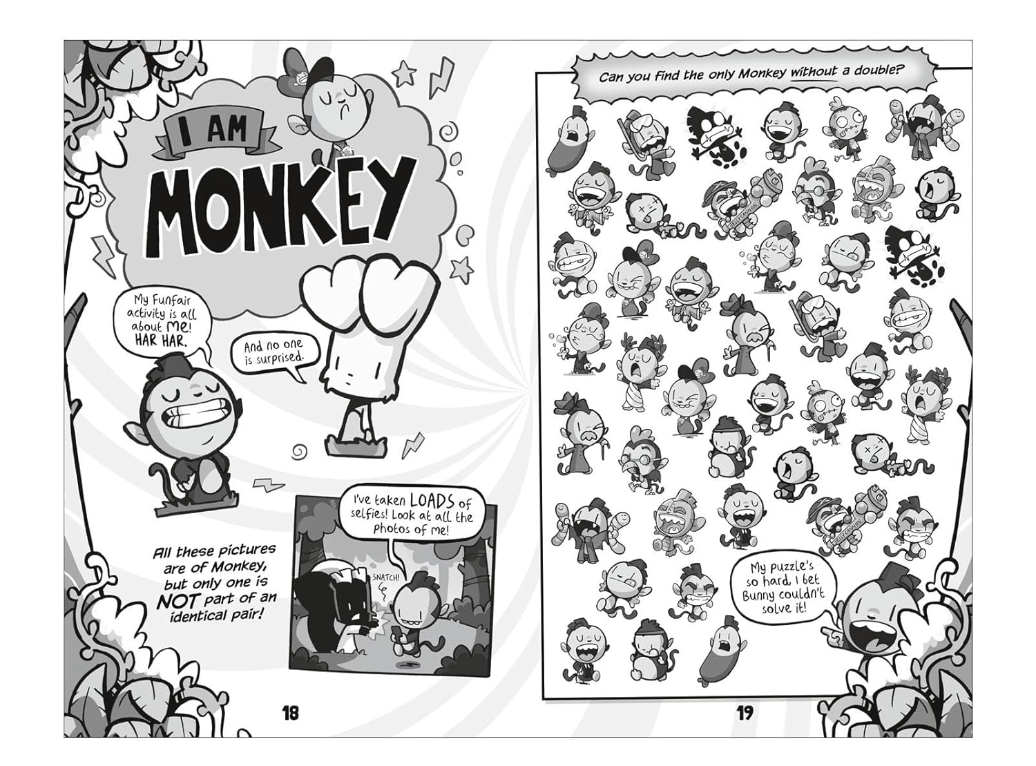 Bunny Vs Monkey: the Whopping World of Puzzles image number 1