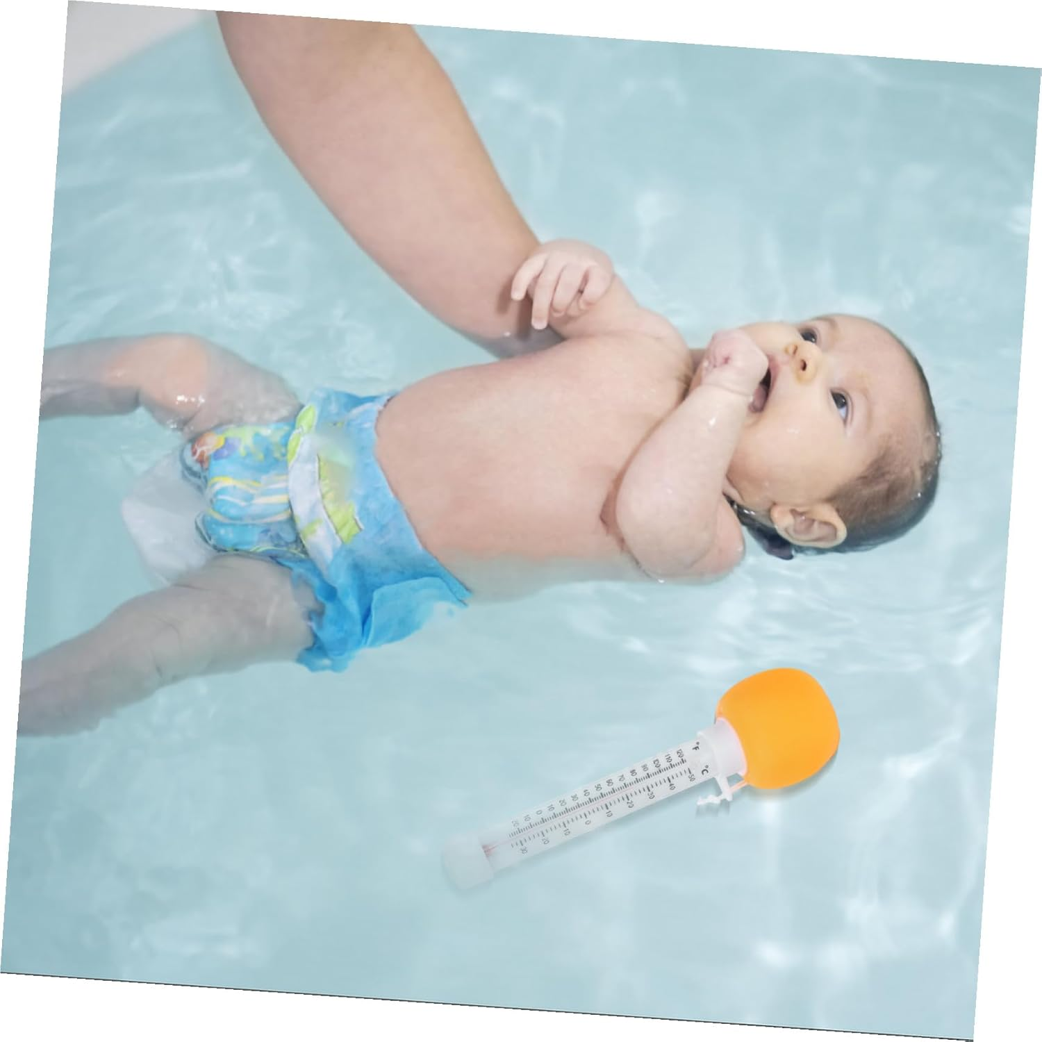 Gadpiparty Floating Cartoon Hot Tub Thermometer for Pool Temperature Gauge Accurate Bath Water Monitor Hot Tub Accessory