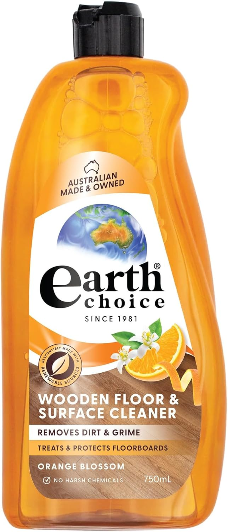 Earth Choice Wooden Floor and Surface Cleaner 750 Ml