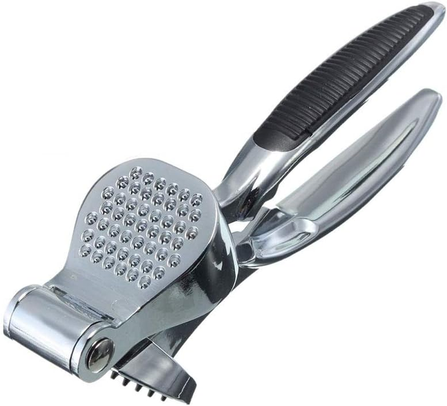 Garlic Grinder Press, Zinc Alloy Garlic Chopper Crusher Garlic Mincer Ginger Kitchen Gadget Garlic Presser image number 1