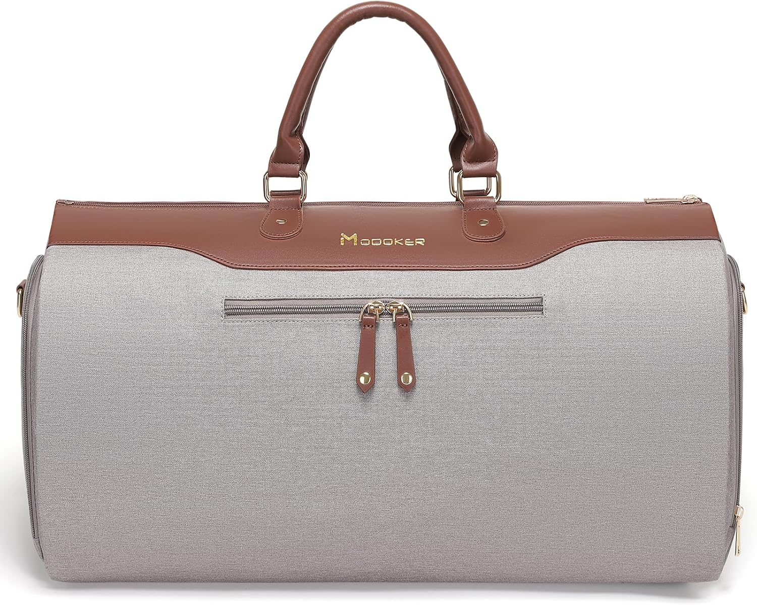 Convertible Garment Bag with Shoulder Strap, Modoker Carry on Garment Duffel Bag for Men Women - 2 in 1 Hanging Suitcase Suit Travel Bags