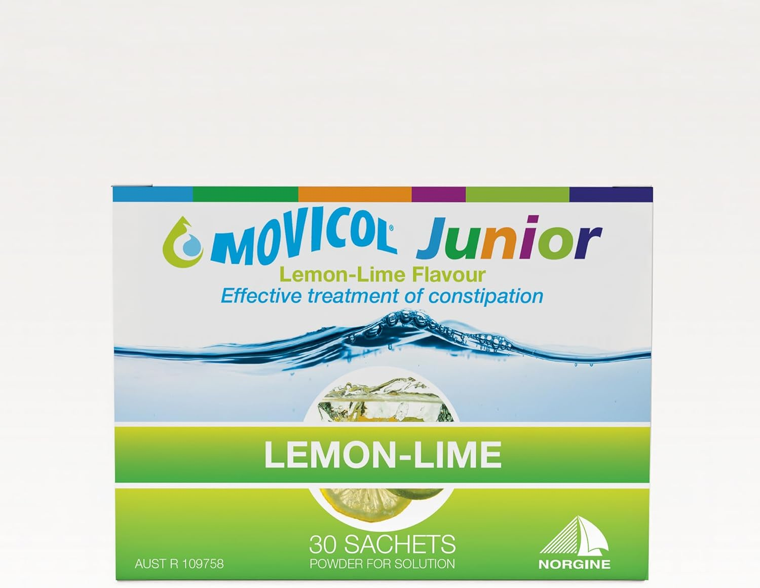 Movicol Junior Sachets, Lemon-Lime, 30 Sachets, Constipation Relief for Children, Laxatives, Relief, Hydrates, Softens & Help Restore Natural Bowel Movement image number 2